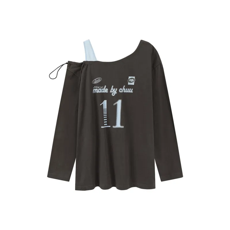 CHUU 2024 Fall New Arrival T-Shirt Women's White-0