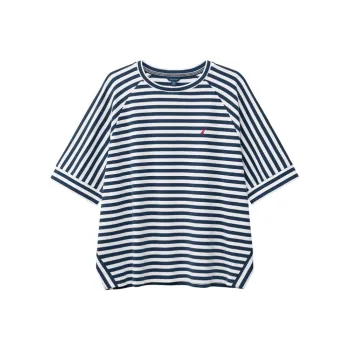 NAUTICA T Shirt Women's Light Navy Blue