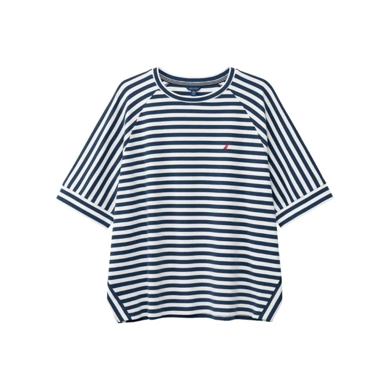 NAUTICA T Shirt Women's Light Navy Blue-0