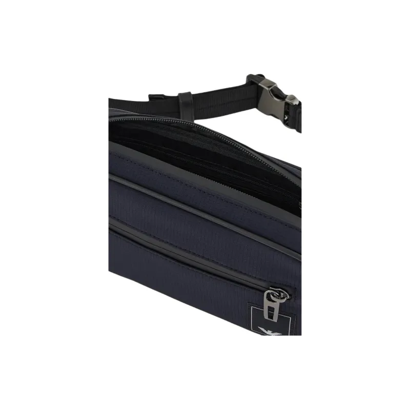 EMPORIO ARMANI Polyamide Fanny Pack Men's Navy-3
