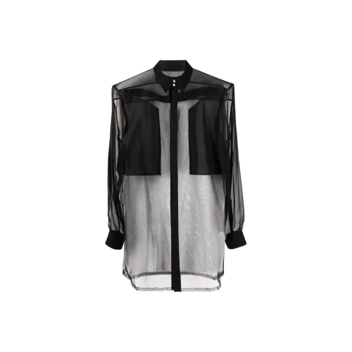 RICK OWENS Utility See through Shirt