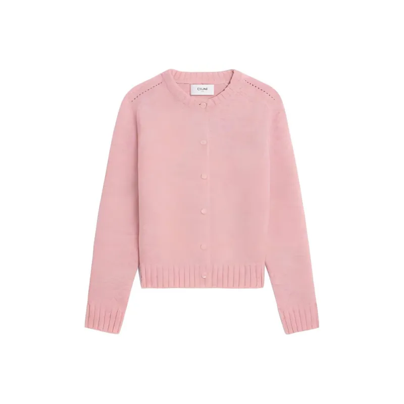 CELINE Cardigan In Shetland Wool-0