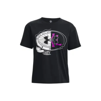 Under Armour Make All Drop Shoulder Sleeve T Shirt Women's Black