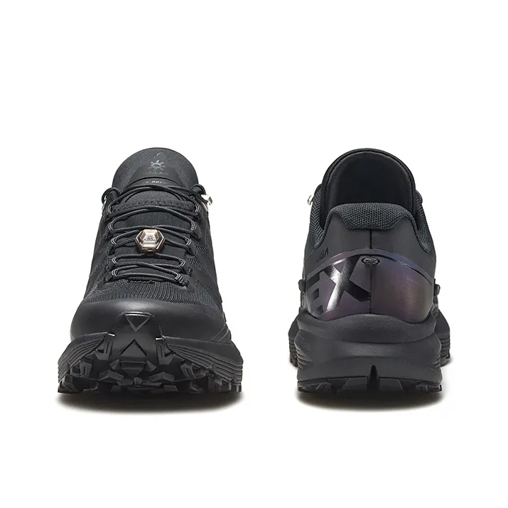 KAILAS FUGA EX2 Slip Resistant, Abrasion Resistant, Breathable Coverage Low Top Running Shoes Men's Ink Black-3