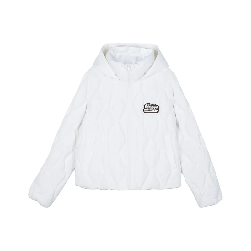 Skechers Jacket Women's Marshmallow White-0