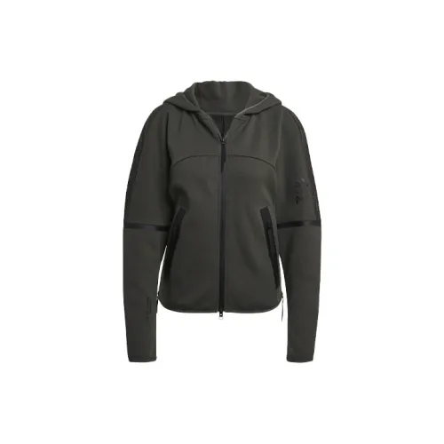 Adidas Jackets Women's Deep Earthy Brown