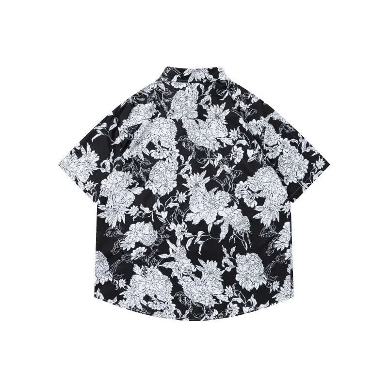 BEAR UNION Shirt Women's Black White-1
