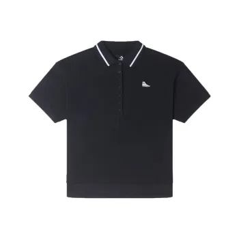 Converse Polo Shirts Women's Black