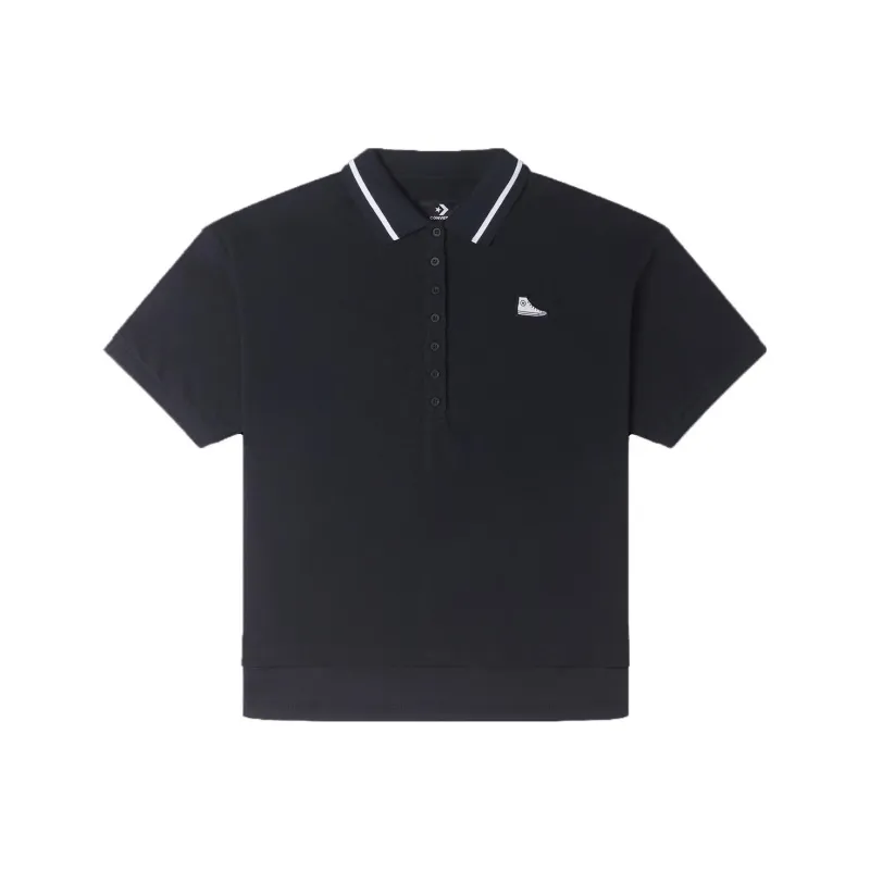 Converse Polo Shirts Women's Black-0
