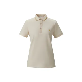 HLA Polo Shirts Women's Beige Apricot W1