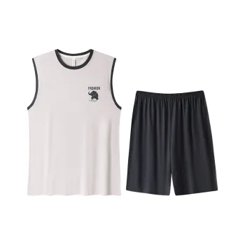 ROMANTIC·SPRING Pajama Set Men's Image Color