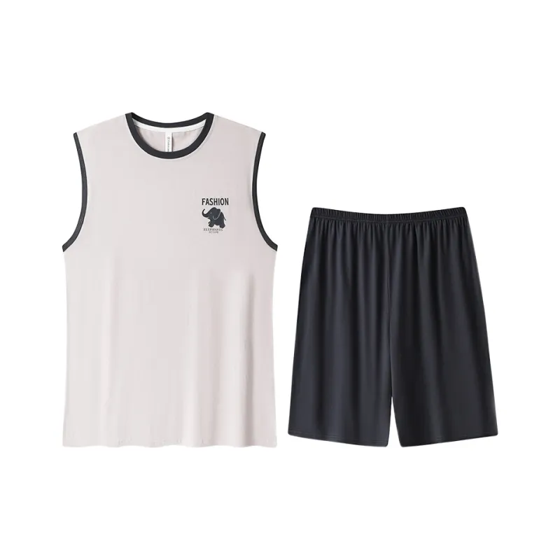 ROMANTIC·SPRING Pajama Set Men's Image Color-0