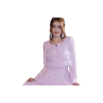 Misi Camii Jackets Coats Women's Pink