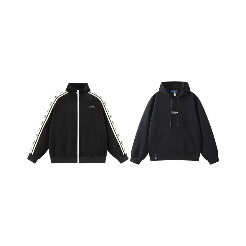Torso Sweatshirt Sets Unisex-9
