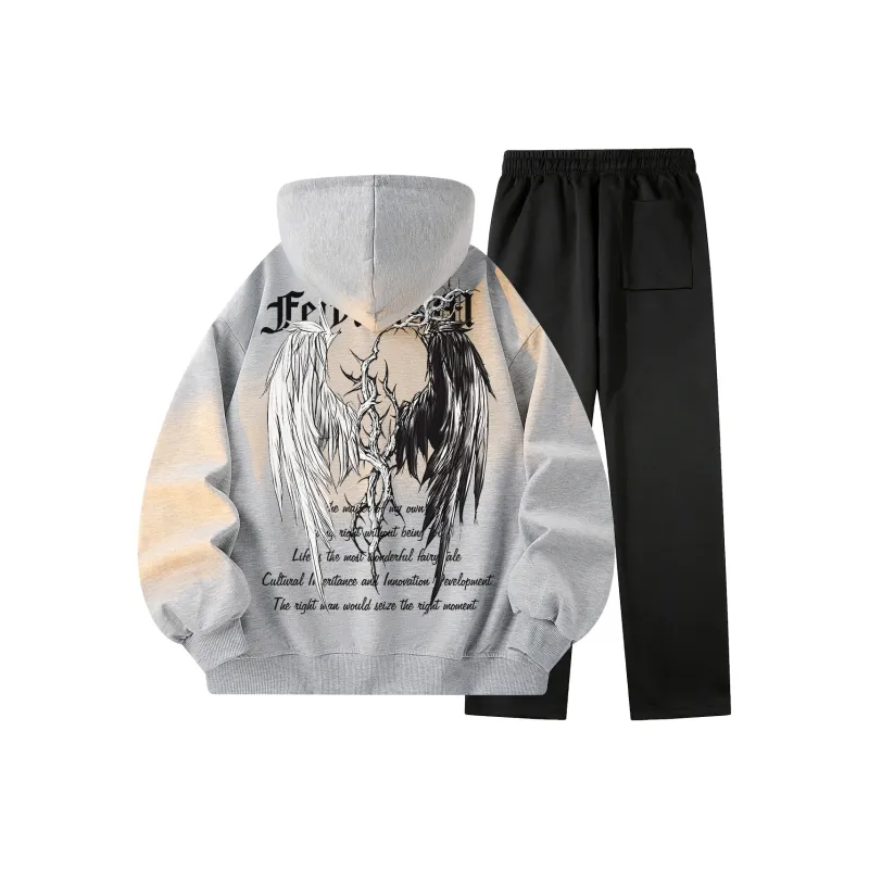 Feiyue Sweatshirt Sets Unisex-14