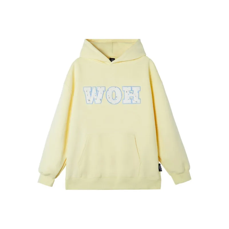 WOHOO Thickened And Fleece Lined Sweatshirt Unisex-0