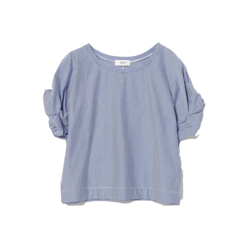 Beams Shirts Women's Blue With White Lettering-0