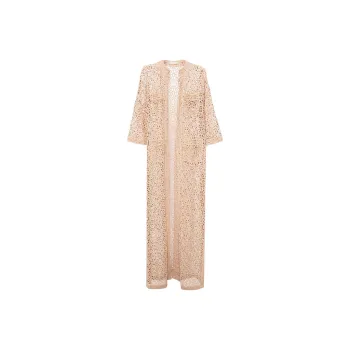 ELIE SAAB Macramé Long Cardigan