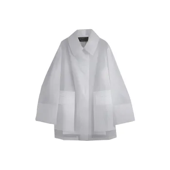 Burberry Jackets & Coats Women's White