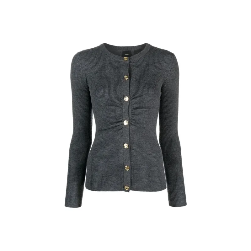 PINKO Ruched Detailed Cardigan-0