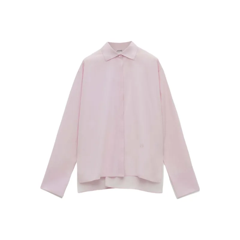 LOEWE Turn Up Long Sleeved Shirt-0