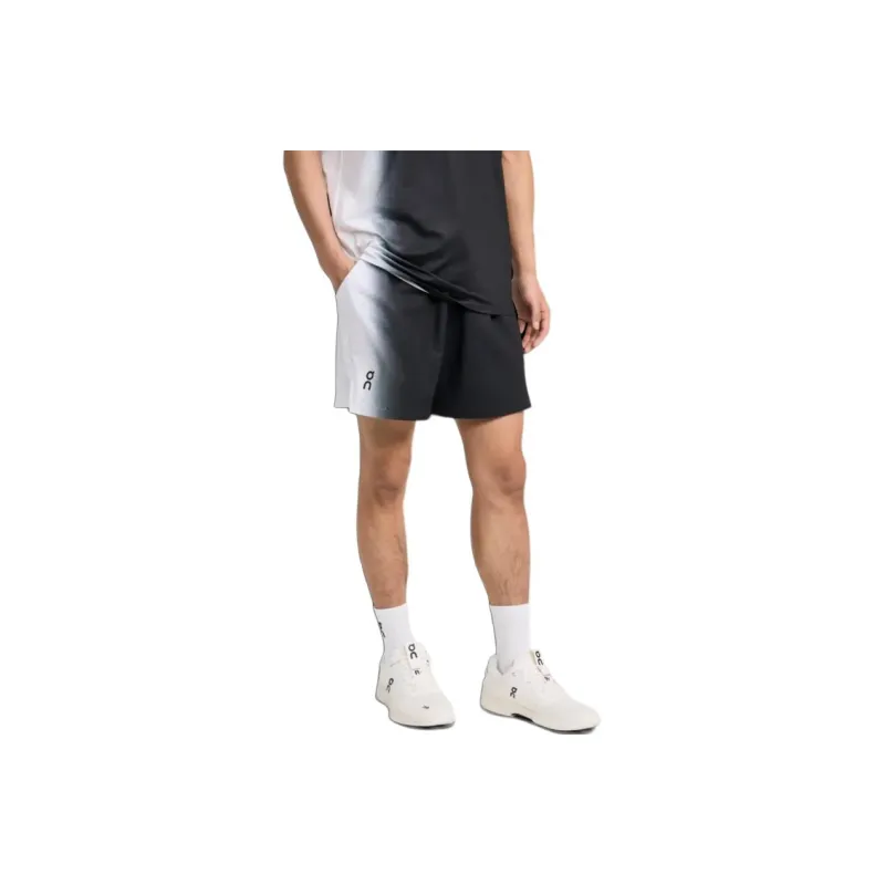 On Court Tennis Bottoms Men's Black White-0