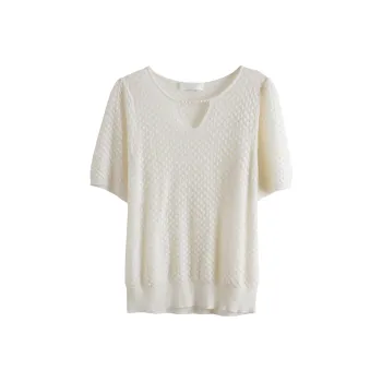 Olrain Knitwear Women's Ecru