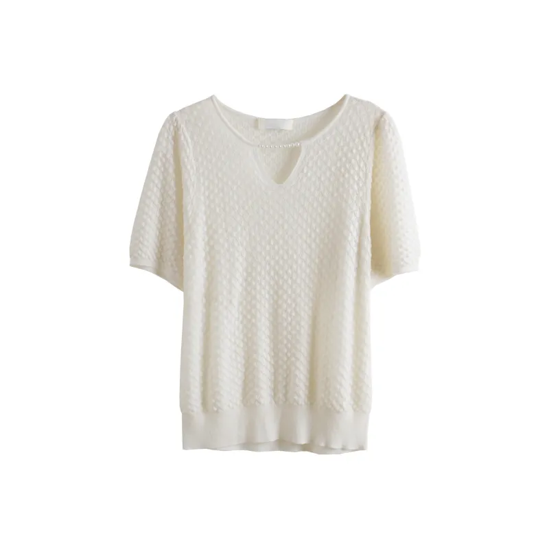 Olrain Knitwear Women's Ecru-0