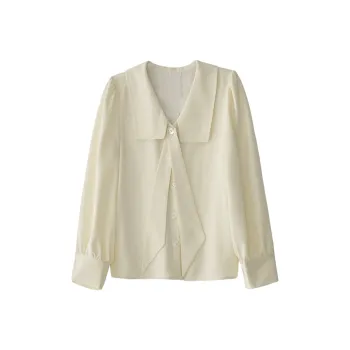ANNECHEN Shirts Women's Apricot