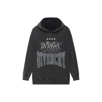 Givenchy Logo print Cotton Hoodie
