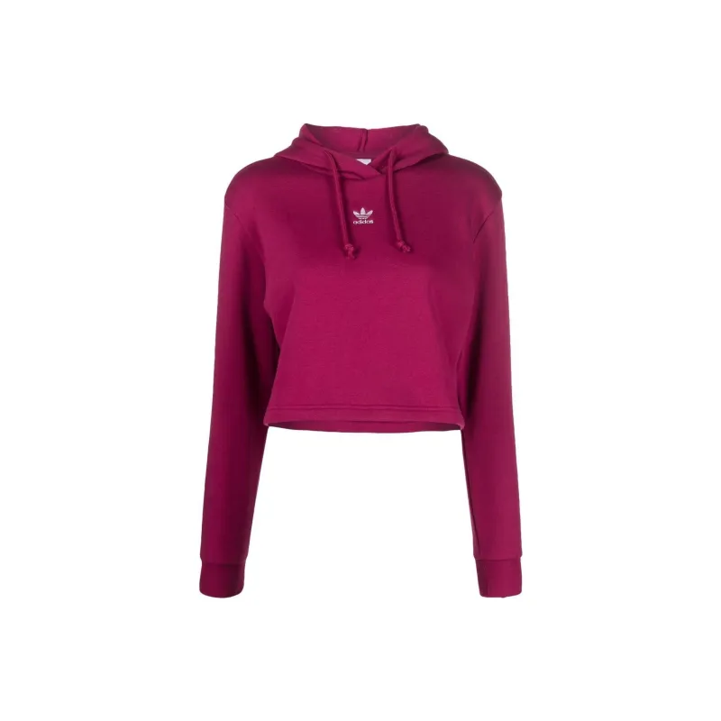 Adidas Sweatshirts Women's Deep Red-0
