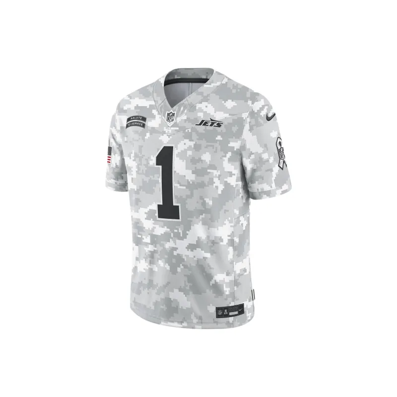 Nike Sauce Gardner New York Jets Salute To Service Men's Nike Dri FIT Nfl Limited Jersey-0