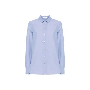 THE ROW Metis Curved Hem Shirt