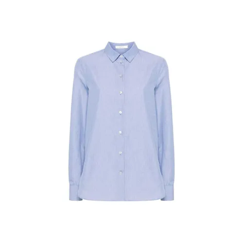 THE ROW Metis Curved Hem Shirt