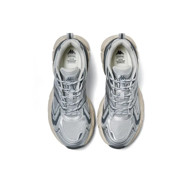 Kappa Galileo Low Top Chunky Sneakers Unisex Cool Gray-3