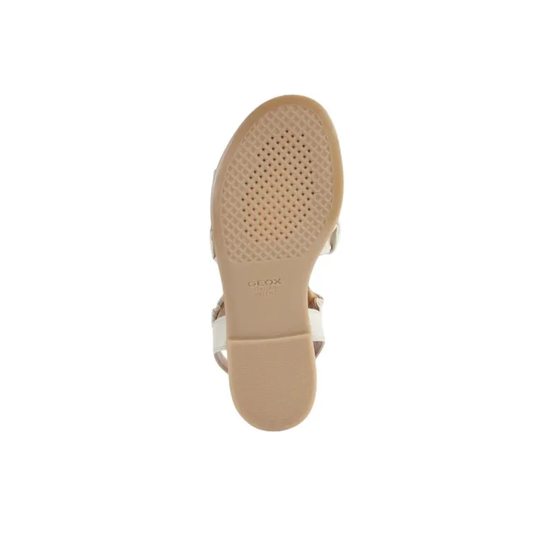 GEOX Naileen One Strap Sandals Women's Beige-5