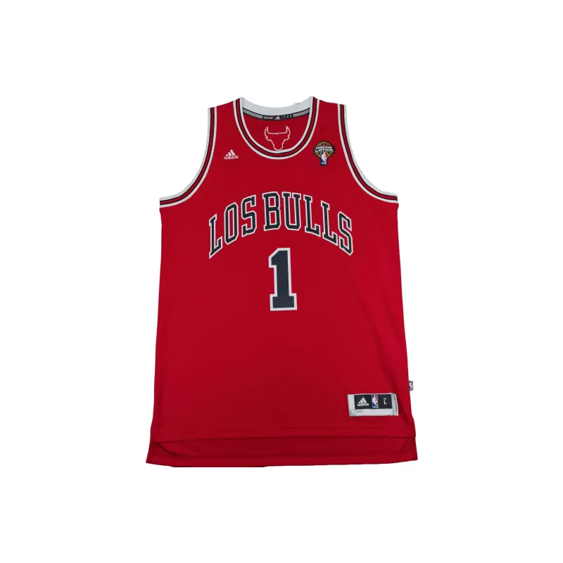 Adidas x NBA Chicago Bulls SWINGMAN Fan Edition Basketball Jersey Unisex Red-0
