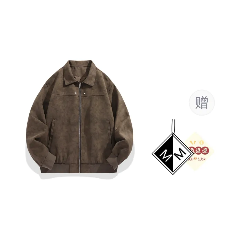 MM Leather Jacket Fall Winter Unisex-3