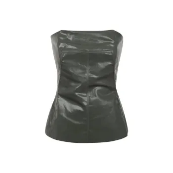 RICK OWENS Strapless Tops Women's Green