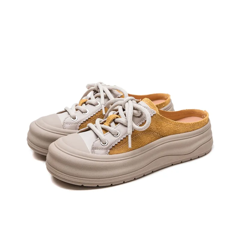 Jay Rubber Sole Abrasion Resistant Closed Toe Slippers Women's-6