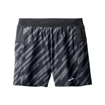 Brooks Casual Shorts Men's Black Gray