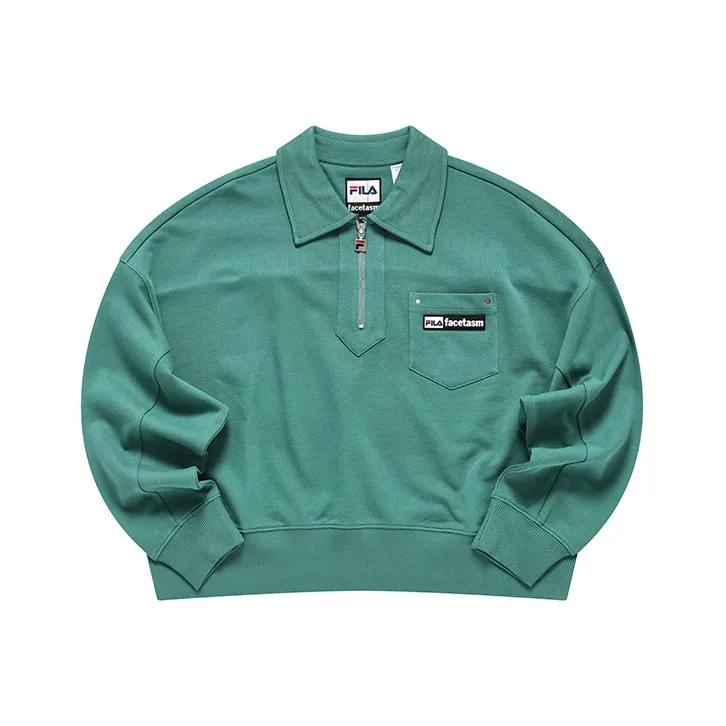 FILA FUSION Sweatshirts Women's Emerald Green-0