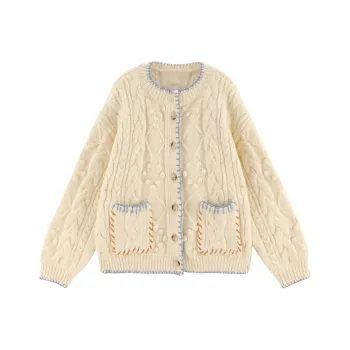 IQC Knitwear Women's Custard