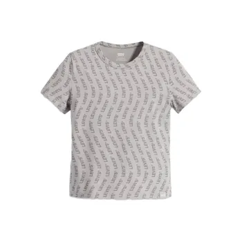 Levis T Shirts Women's Gray