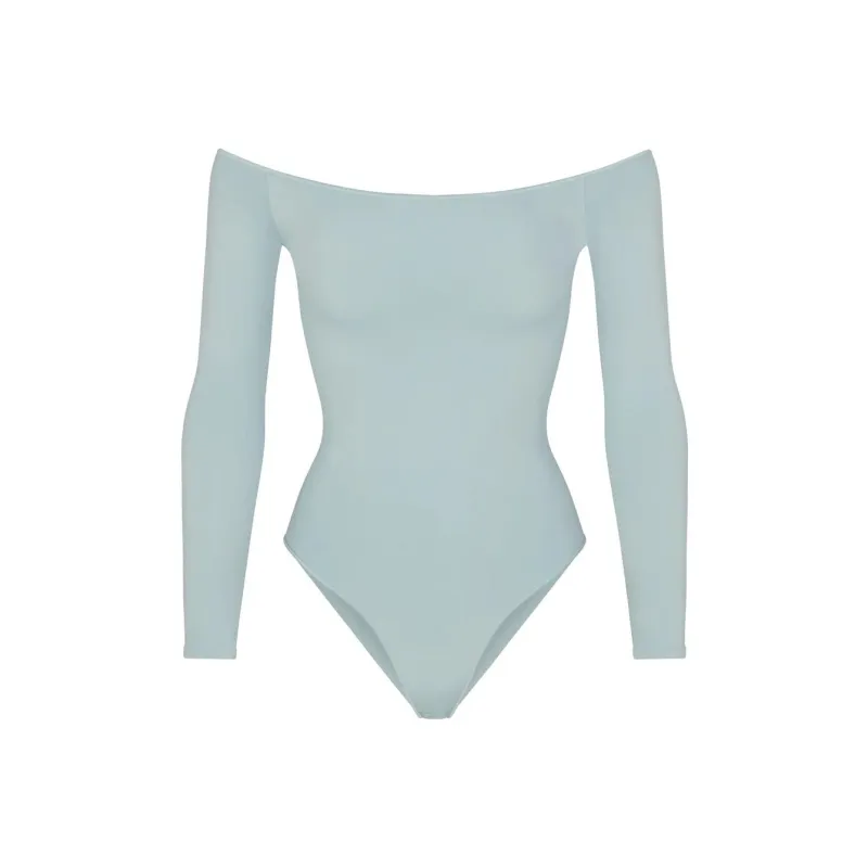 Skims Bodysuits Women's Denim Blue-0