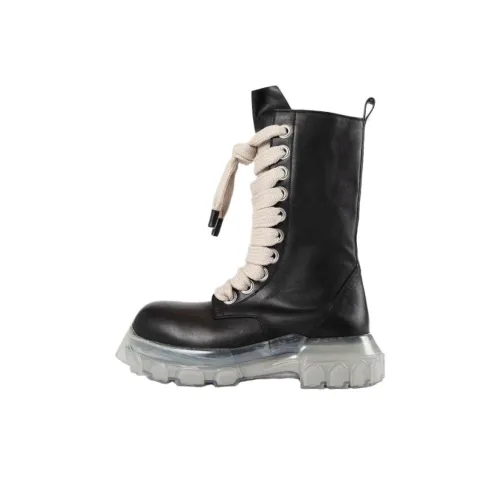 RICK OWENS/RO Ankle Boots Men's Black