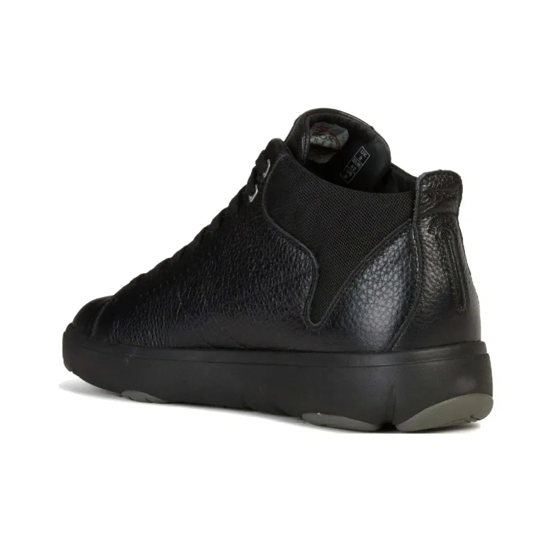GEOX Nebula High Top Skateboard Shoes Men's Black-3