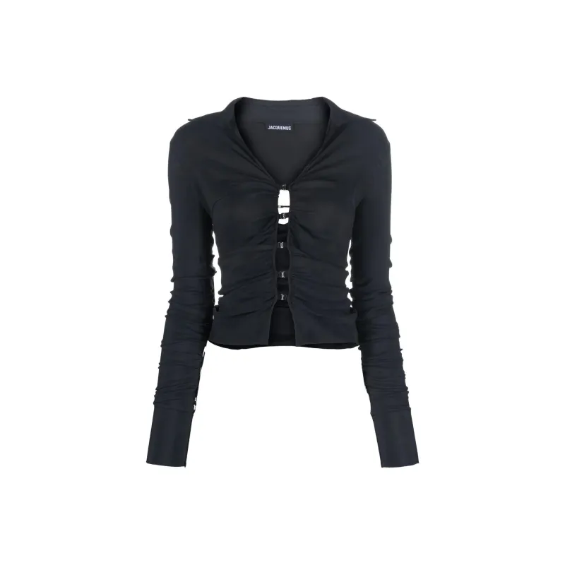 Jacquemus La Chemise Soffio 'Navy'-0