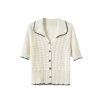 Pumpkin Valley Knitwear Women's Chrissy Francwhite