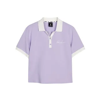 Skechers Polo Shirt Women's Orchid Purple
